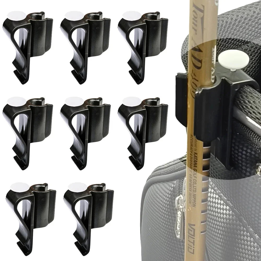 Durable Golf Club Bag Clips ā Putter Clamp Holder Organizer, Plastic Golf Accessories for Men and Women